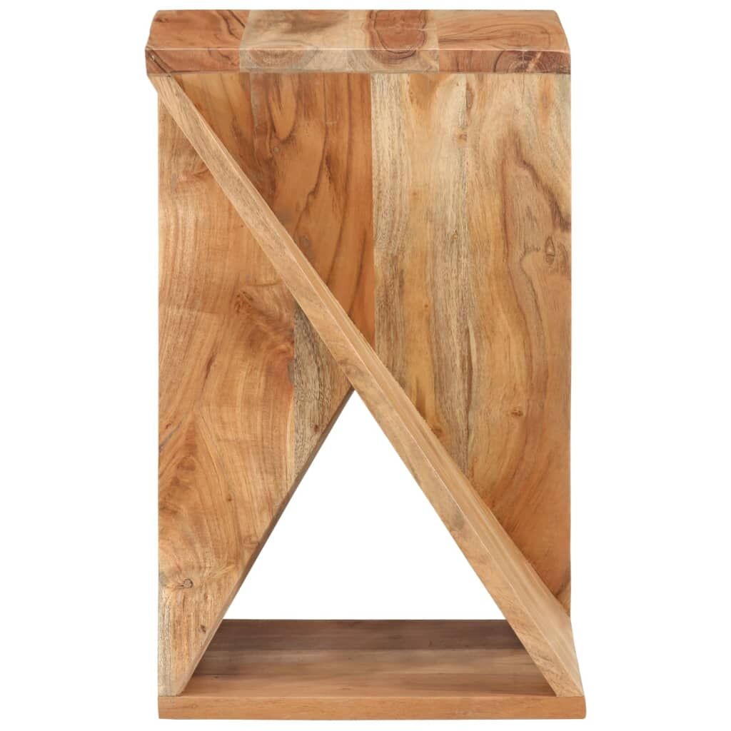 "Sarah" Side Table 35x35x55 cm Solid Wood Acacia