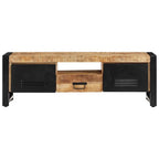 "Scott" TV Cabinet 120x30x40 cm Solid Wood Mango