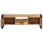 "Scott" TV Cabinet 120x30x40 cm Solid Wood Mango