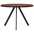 "Sierra" Dining Table 110x75 cm Solid Wood Reclaimed