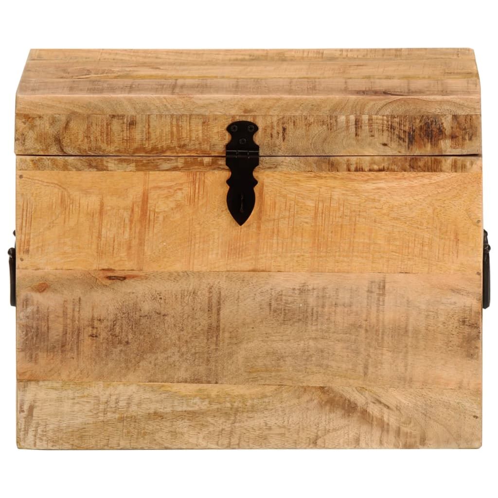 "Solar" Storage Box 39x28x31 cm Solid Wood Mango