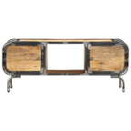 "Summit" TV Cabinet 110x30x42 cm Solid Wood Mango