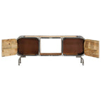 "Summit" TV Cabinet 110x30x42 cm Solid Wood Mango