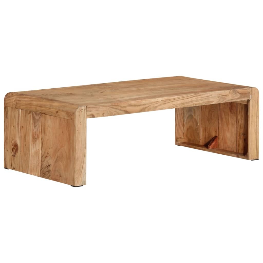 "Laura" Coffee Table 110x55x35 cm Solid Wood Acacia