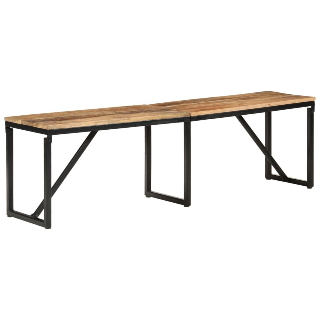 "Tappeiner" Bench 160x35x46 cm Solid Wood Mango