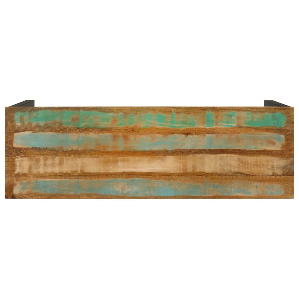 "Torrs" Console Table 110x35x75 cm Solid Wood Reclaimed
