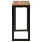 "Torrs" Console Table 110x35x75 cm Solid Wood Reclaimed