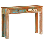 "Tristania" Console Table 110x30x75 cm Solid Wood Reclaimed