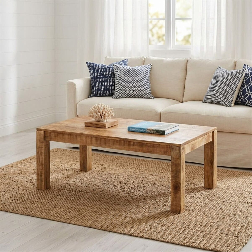 "Tyne" Coffee Table 100x55x40 cm Solid Wood Mango