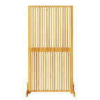 "Warumbui" Privacy Screen Brown 79,5 x 50 x 150 cm Solid Acacia Wood