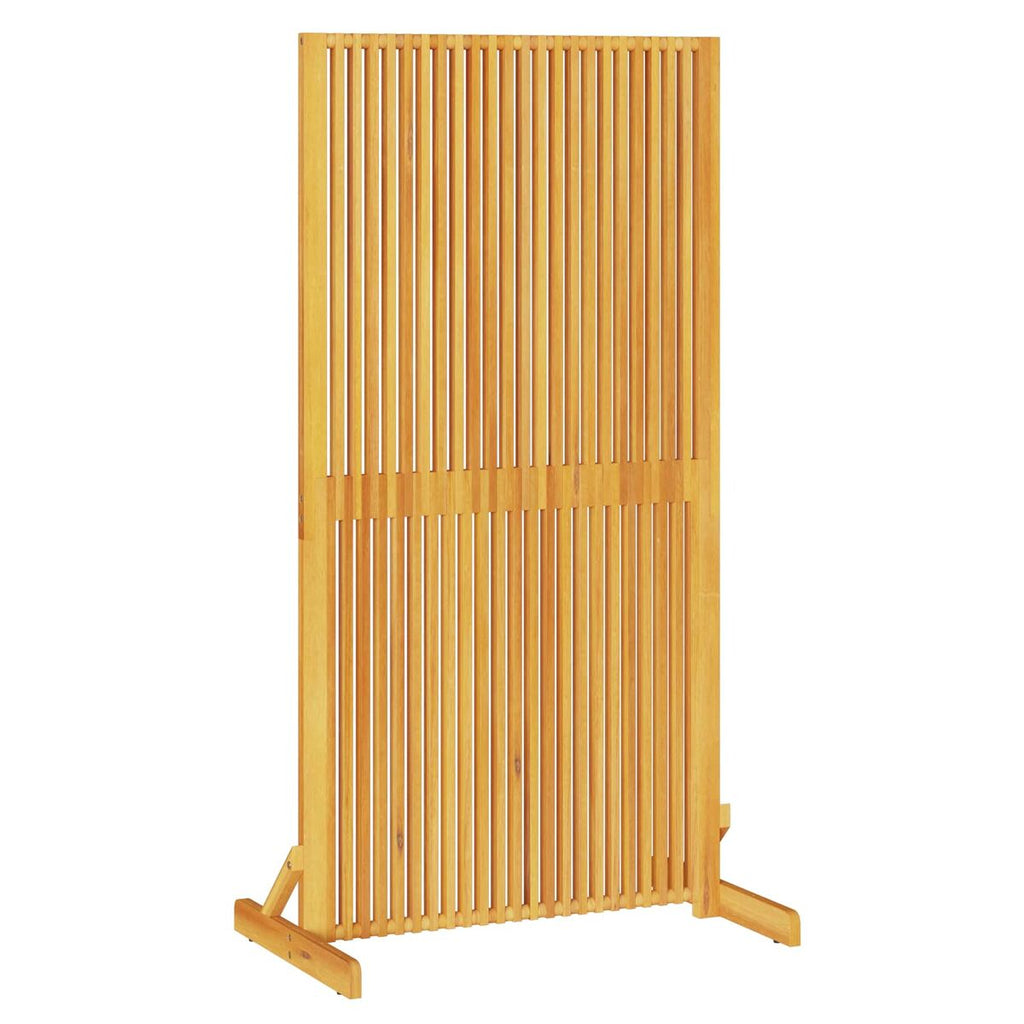 "Warumbui" Privacy Screen Brown 79,5 x 50 x 150 cm Solid Acacia Wood