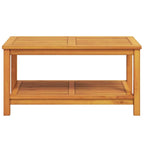 "Watkins" Side Table Oil Natural 90 x 50 x 45 cm Solid Acacia Wood