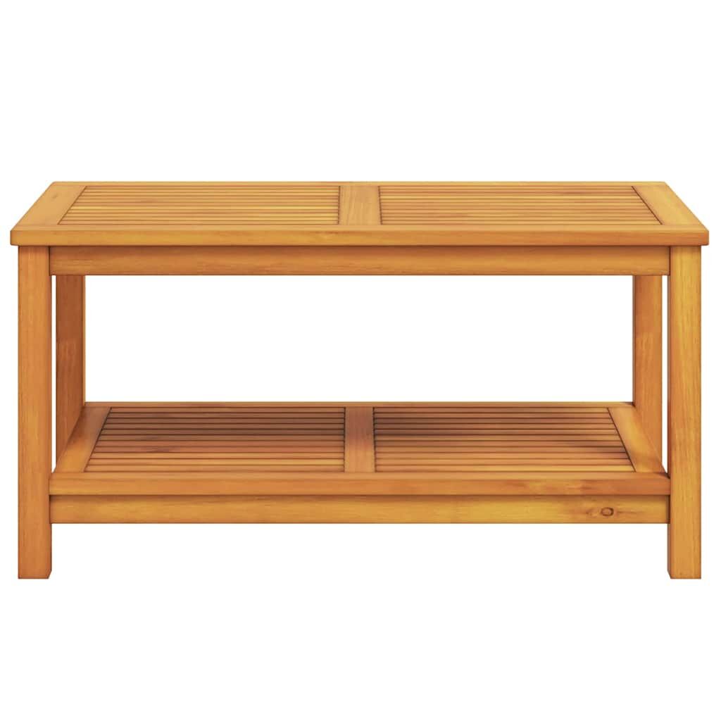 "Watkins" Side Table Oil Natural 90 x 50 x 45 cm Solid Acacia Wood