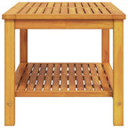 "Watkins" Side Table Oil Natural 90 x 50 x 45 cm Solid Acacia Wood