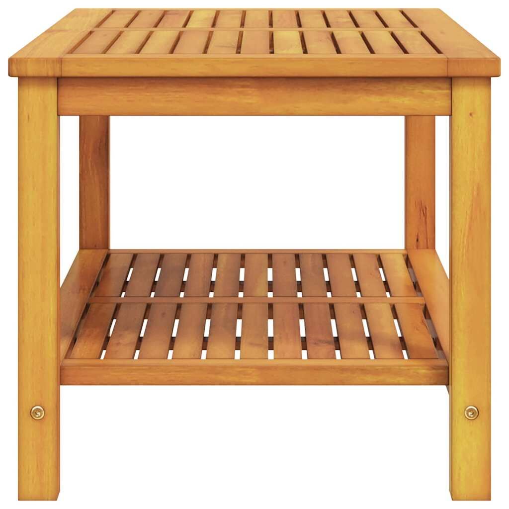"Watkins" Side Table Oil Natural 90 x 50 x 45 cm Solid Acacia Wood