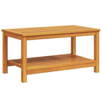 "Watkins" Side Table Oil Natural 90 x 50 x 45 cm Solid Acacia Wood