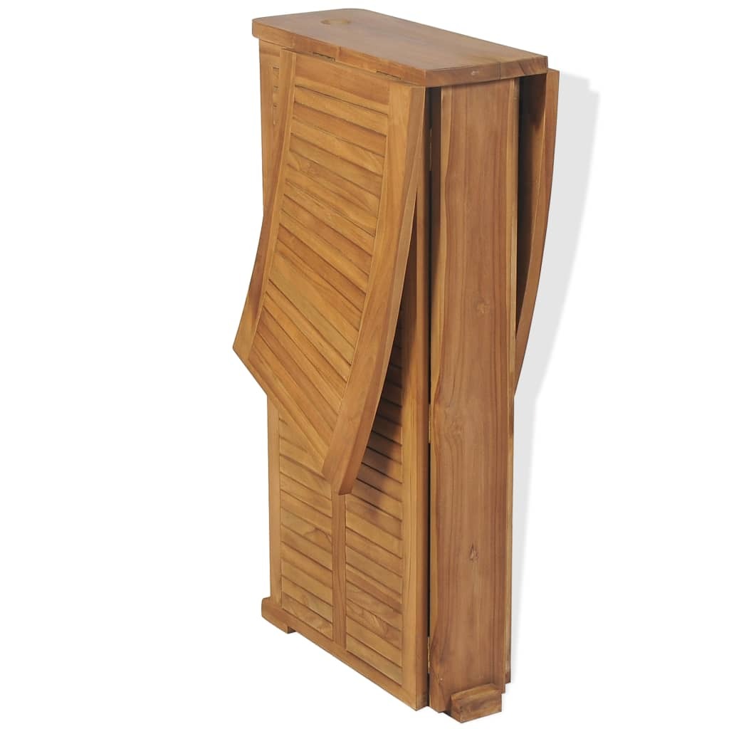 "Louise" Folding Bar Table 155x53x105 cm Solid Teak Wood