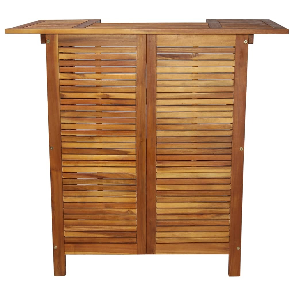 "Lucia" Bar Table 110x50x105 cm Solid Acacia Wood