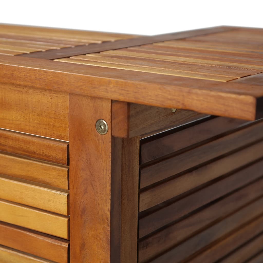 "Lucia" Bar Table 110x50x105 cm Solid Acacia Wood