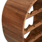 "Lutana" Wine Rack 13 Bottles Solid Acacia Wood