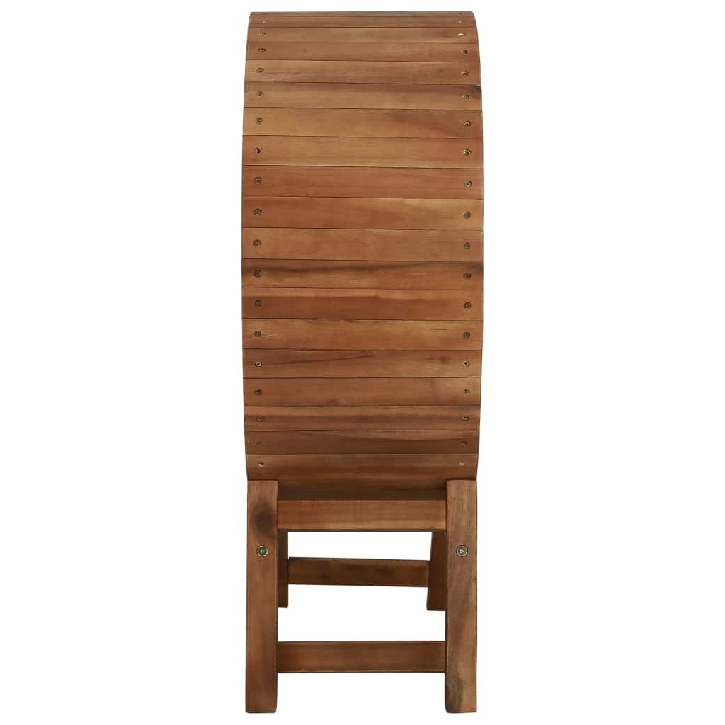 "Lutana" Wine Rack 13 Bottles Solid Acacia Wood