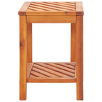"Mackillop" Side Table Solid Acacia Wood 45x33x45 cm