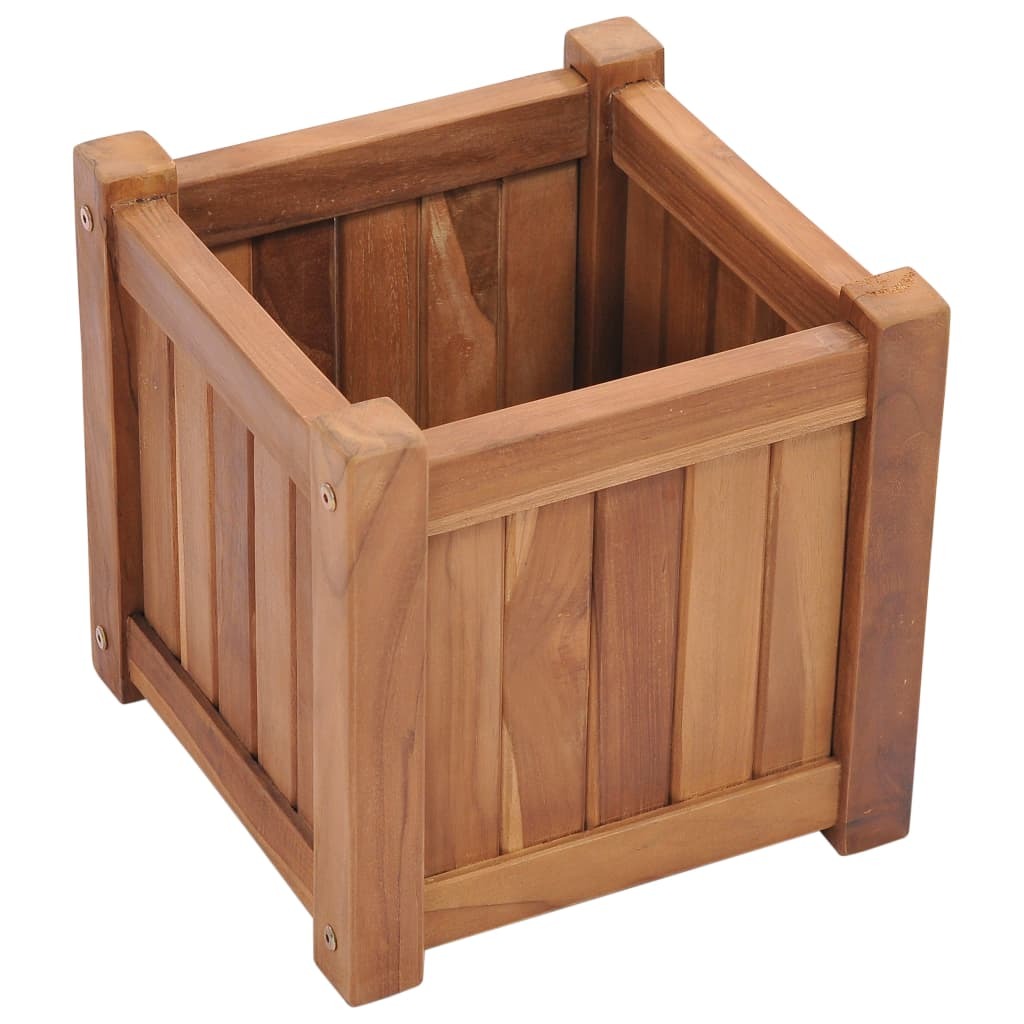 "Mileham" Raised Bed 30x30x30 cm Solid Teak Wood